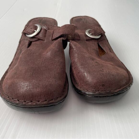 B.o.c clog mule brown shoes with buckle detail size 10 - Picture 4 of 7